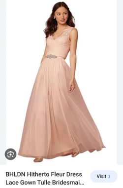 BHLDN Fleur Rose Blush Dress Size 4