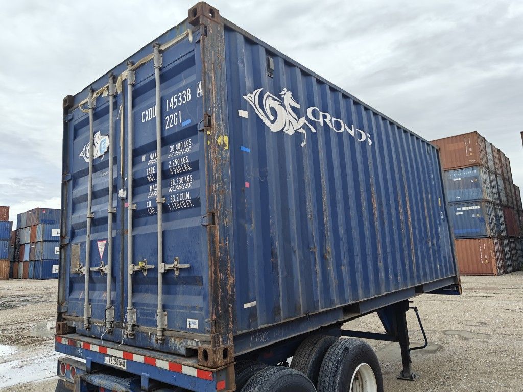 20ft Used Wind-Water Tight Shipping Containers For Sale