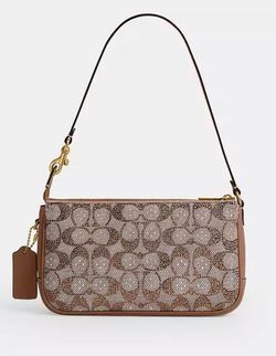 NWT Authentic Coach Crystal Plaza Bag