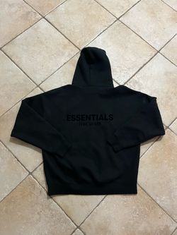 Fear of God Essentials Black Hoodie
