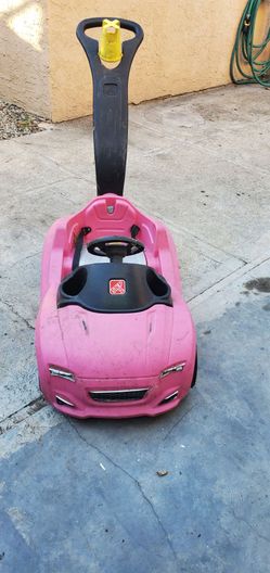 Pink car