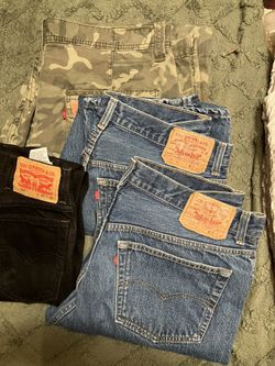 LEVI’S - Multi Sizes -But This Listing  Is For The 38” X 31” Size (2)