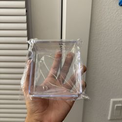 Clear Acrylic Display Case / Storage Box (New)