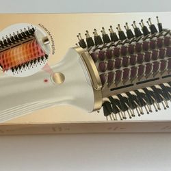 GOMYTH Heated Comb & Blow Dryer Brush 1100W, Airflow, Ion Care