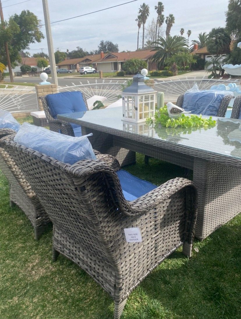Brand New Patio Table Set In Box