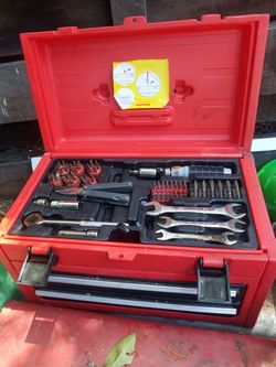 Tool box + tools