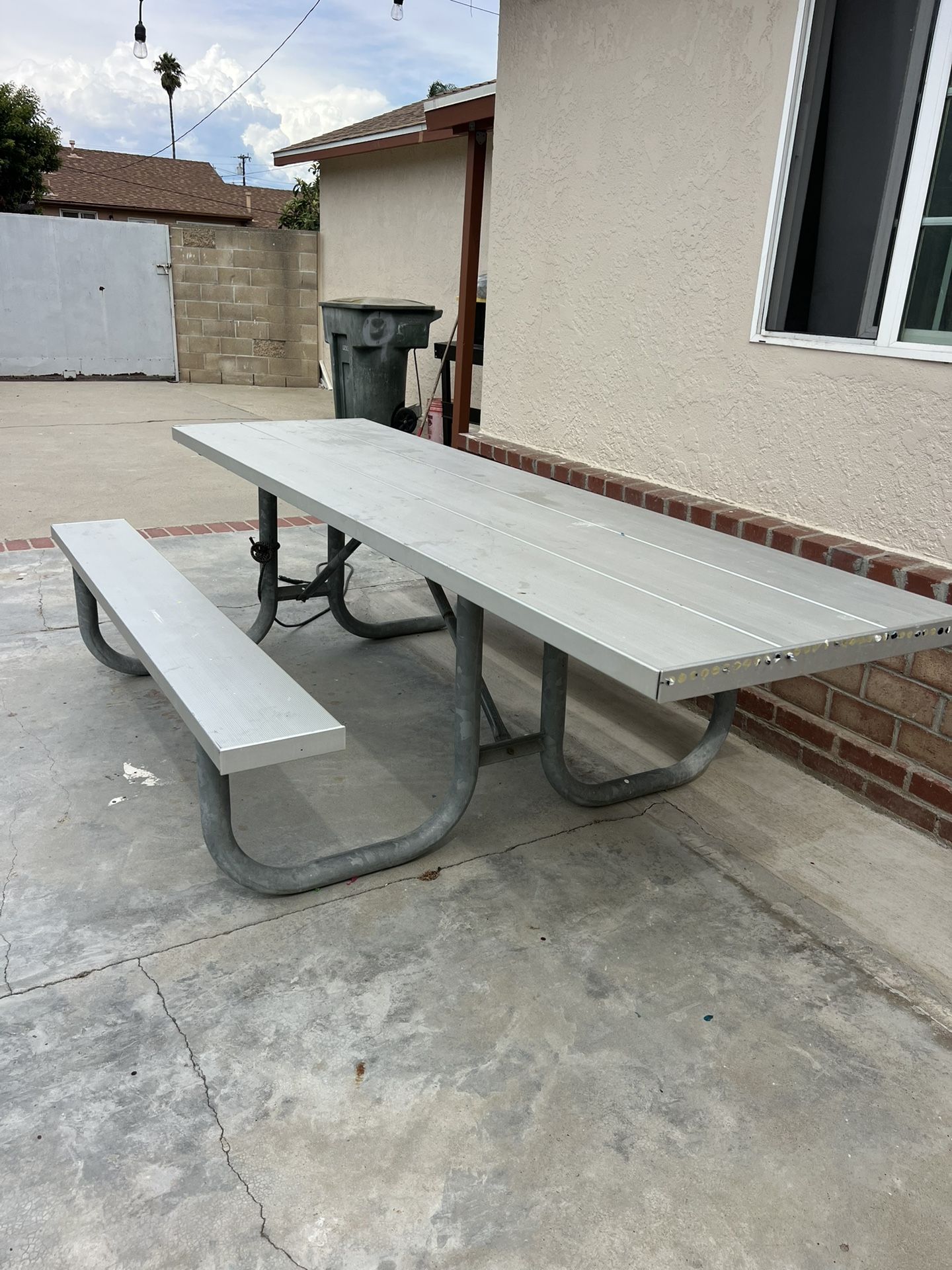 Metal Picnic Table