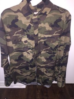 Army button up