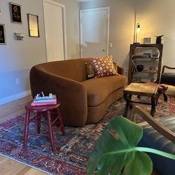 Brand NEW velvet Curve Sofa! $900.00