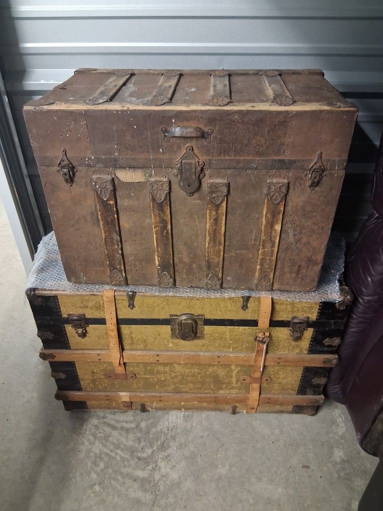 Antique Steamer Trunks