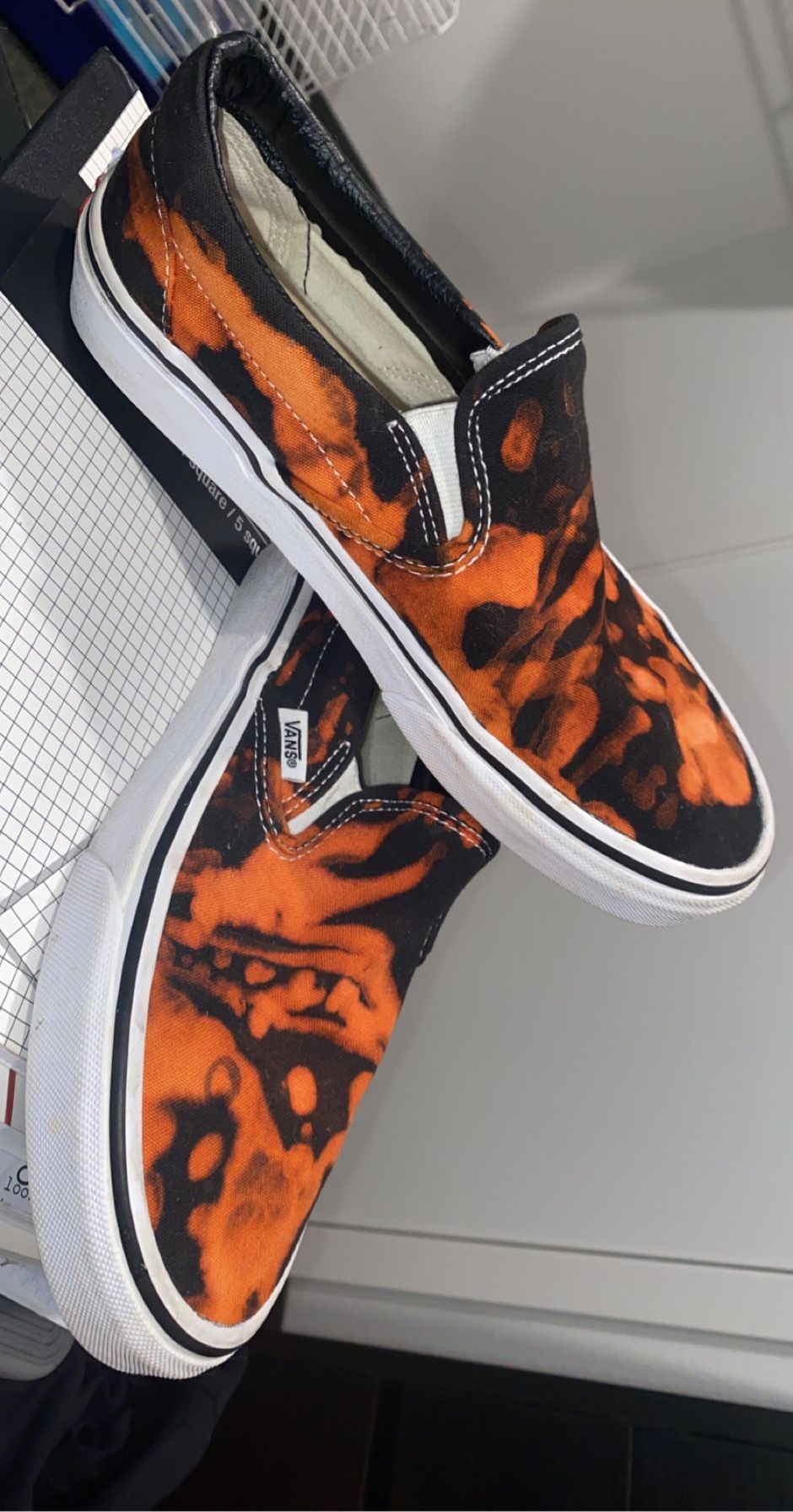 CUSTOM VANS SLIP ON