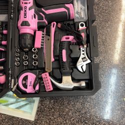 Pink Tool Set 