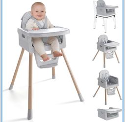 Convertible baby high chair