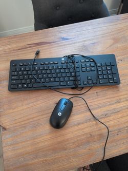 Keyboard and mouse
