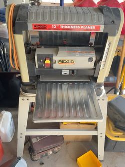 RIDGID 13" Thickness Planer with Stand
