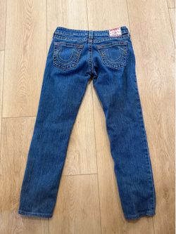 True Religion Stella Big T Skinny Jeans Size 30 - Made in USA