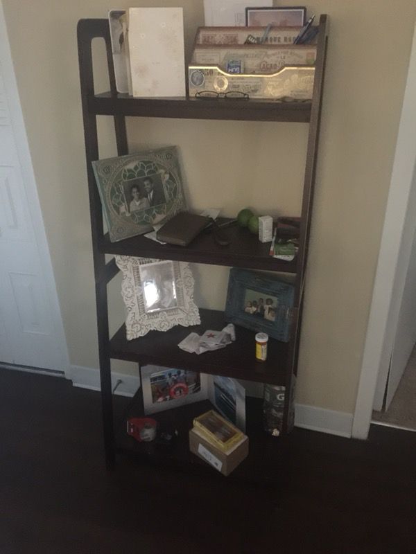 $30 4 layer trestle book shelf