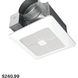 Panasonic FV-1115VK2 WhisperGreen Select 150 CFM 0.7 Sone Ceiling Mounted Energy Star Rated Bathroom Fan