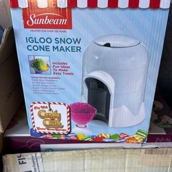 New In Box Snow Cone Maker