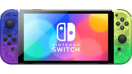 Nintendo oled Splatoon, edition three