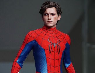 Spider-Man artisan head ONLY with black eyes