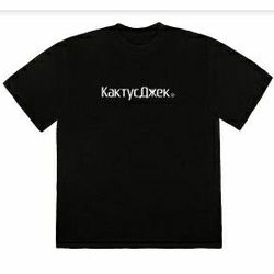 Travis Scott " CJ Logo " T-Shirt XXL Black 