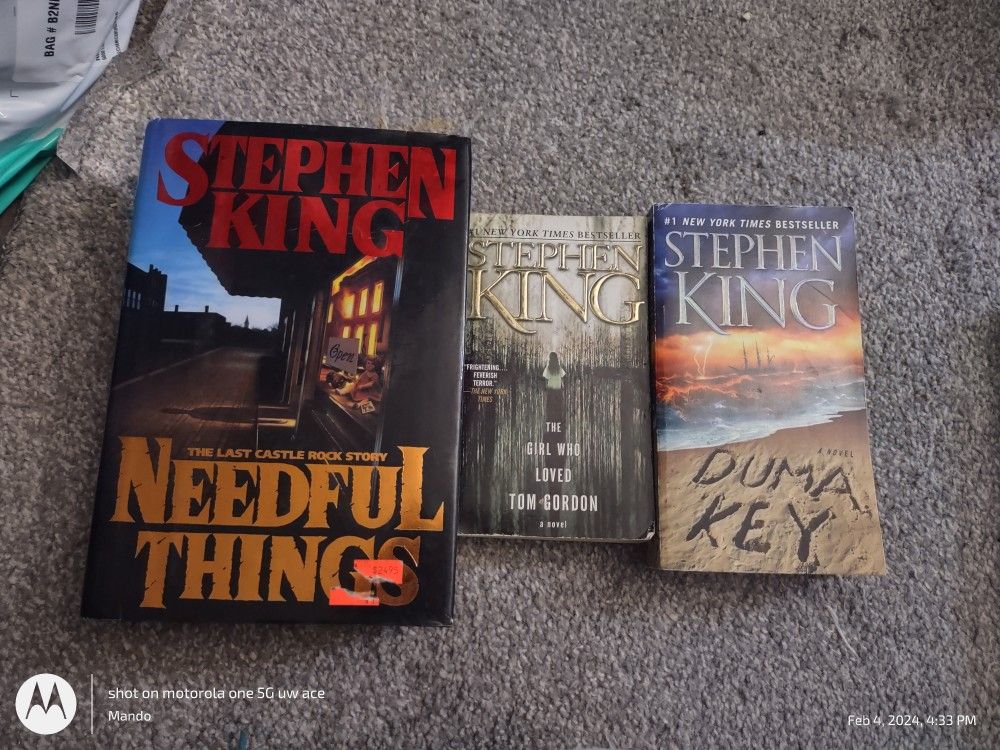 Stephen King Books 