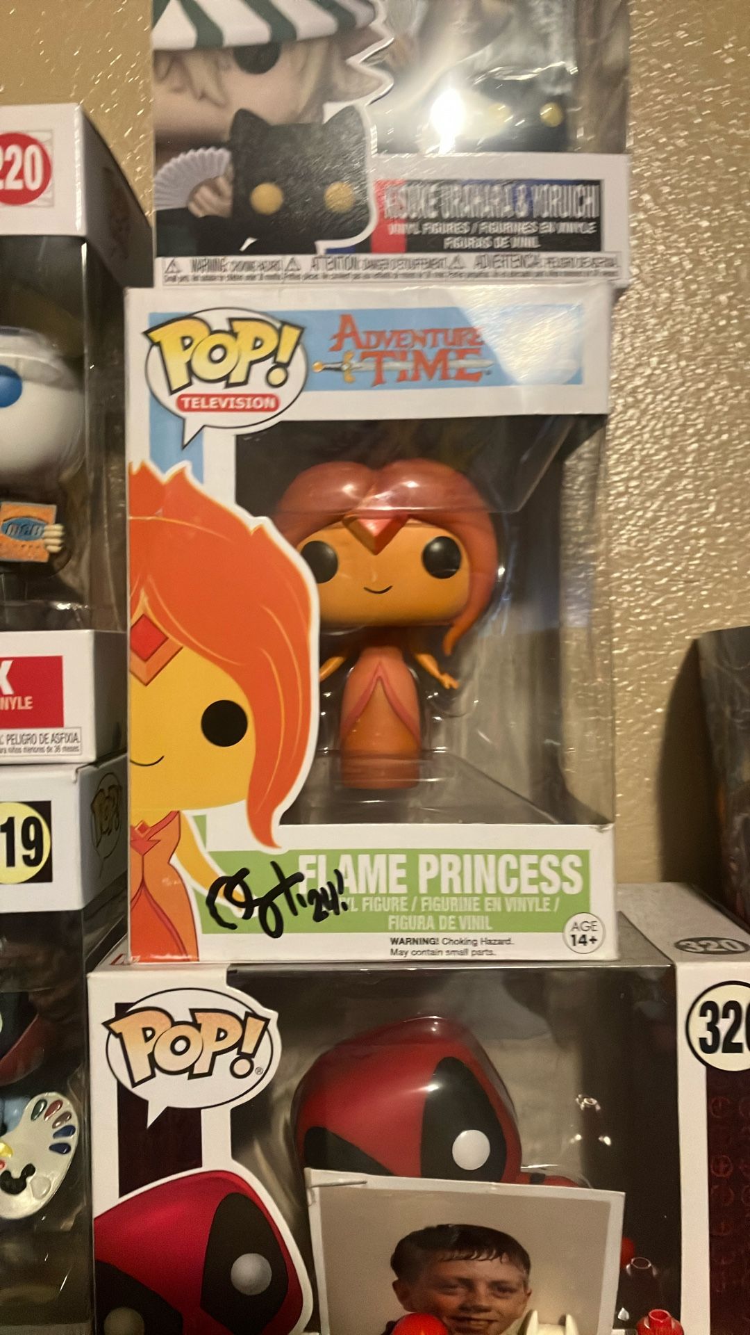 Flame Princess Signed funko Pop