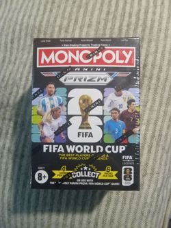 Panini Prism Monopoly Fifa World Cup blaster box