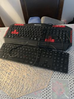 Excellent Condition 2 Keyboards. For Computer $15 Both Together