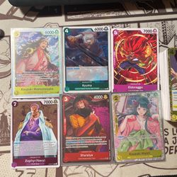 One Piece Wings Of The Captain Game Cards