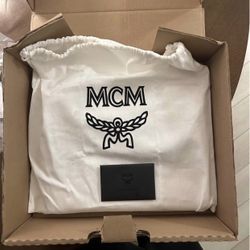 MCM crossbody/ clutch