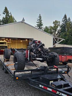 1994 Ford Bronco Rolling Chassis 4x4 with rebuilt 351 and tanny