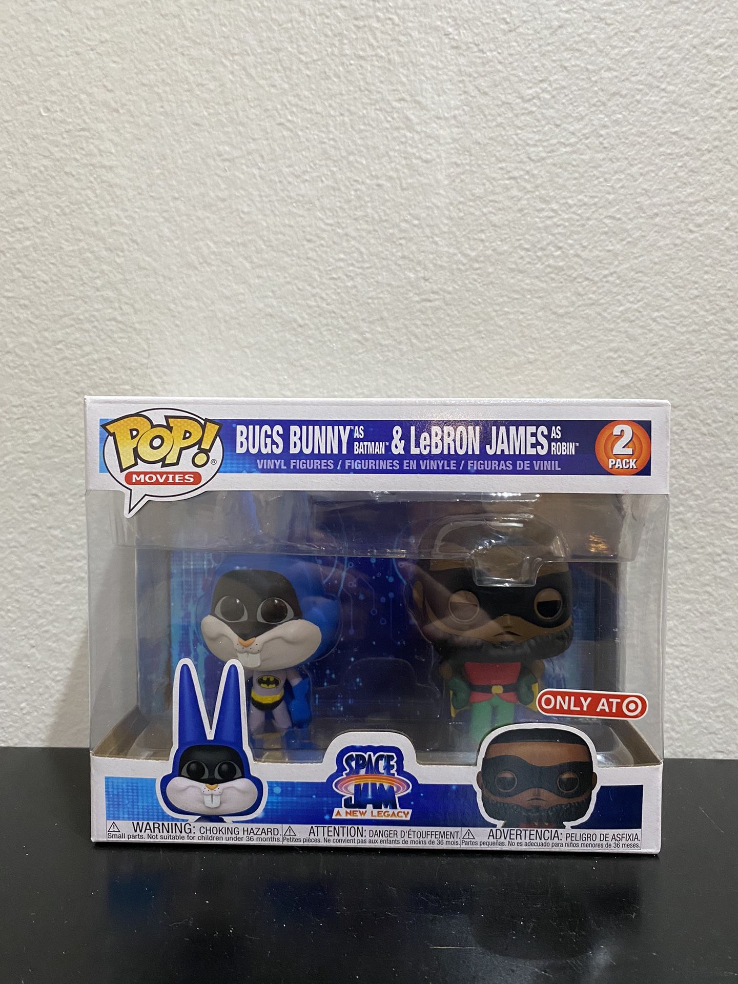 Batman Bugs And Robin Lebron Funko Pops