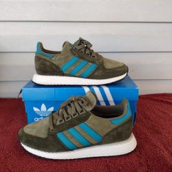 adidas originals Forest Grove 'Raw Khaki Teal' EE8970