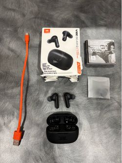 JBL Vibe Beam 2 Active Noise Cancelling Wireless Earbuds. Brand New never used. Open box