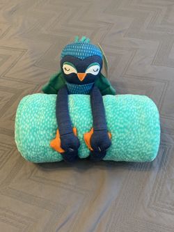 Peacock Blanket and Plush