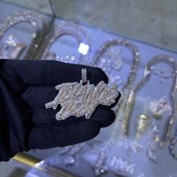 Custom Diamond Pendets 