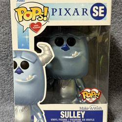 Funko Pop! Pixar Sulley Make-A-Wish Metallic Boxed Vinyl Figure