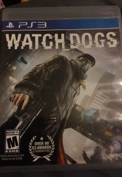 Watchdogs PS3