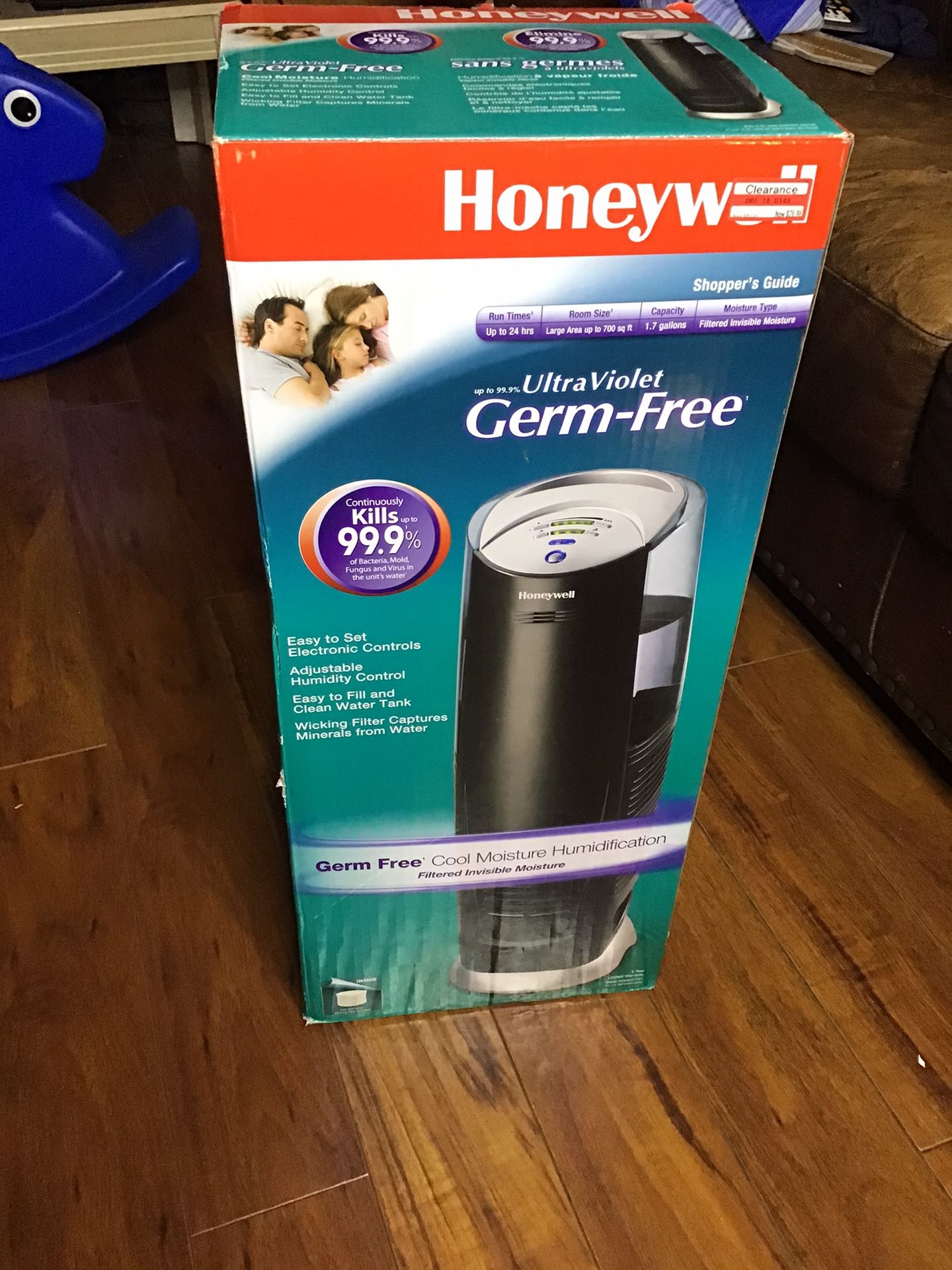 Clean air for house humidifier new
