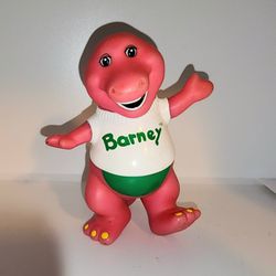 Vintage 90s Barney 4.5 inch figure 