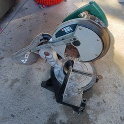 Black and Decker miter saw tool