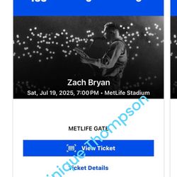 Zach Bryan Tickets 