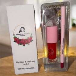 Lip Liner And Lipgloss Combo 