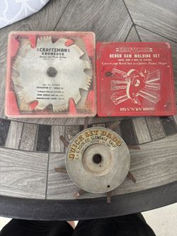 Craftsman Jointer Planer Shaper Dado Accessories 