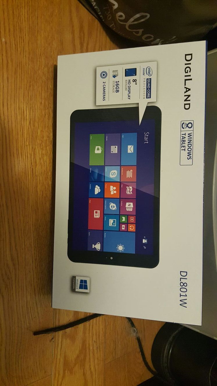 Digiland Tablet still under warranty at Best Buy