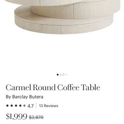 Stunning off-white designer Coffee Table