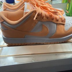 Nike Peach Cream Dunks 