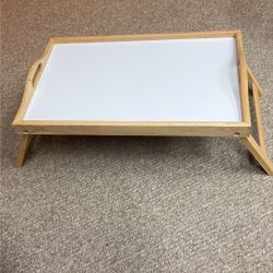 New - White Lap Tray
